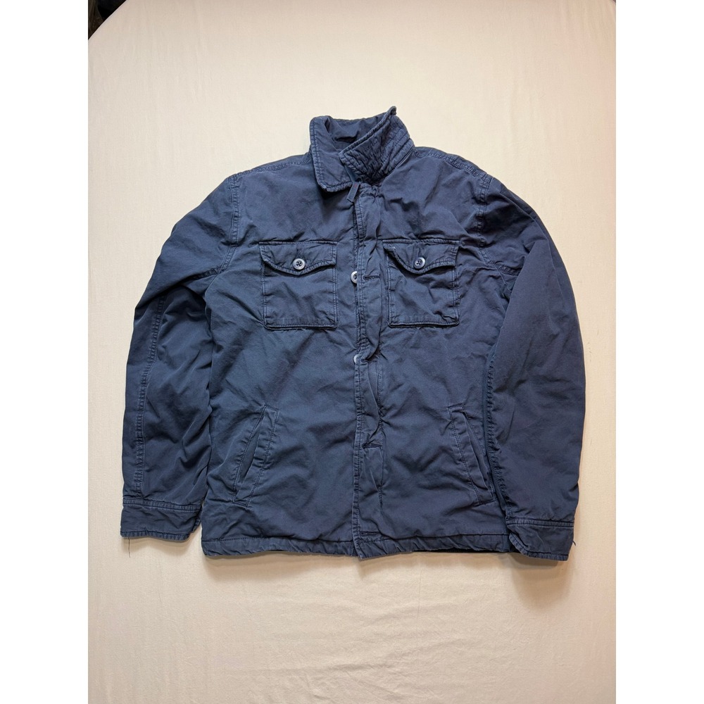 American Eagle Mens Navy Blue Cotton Field Jacket Military Style M 41-1813